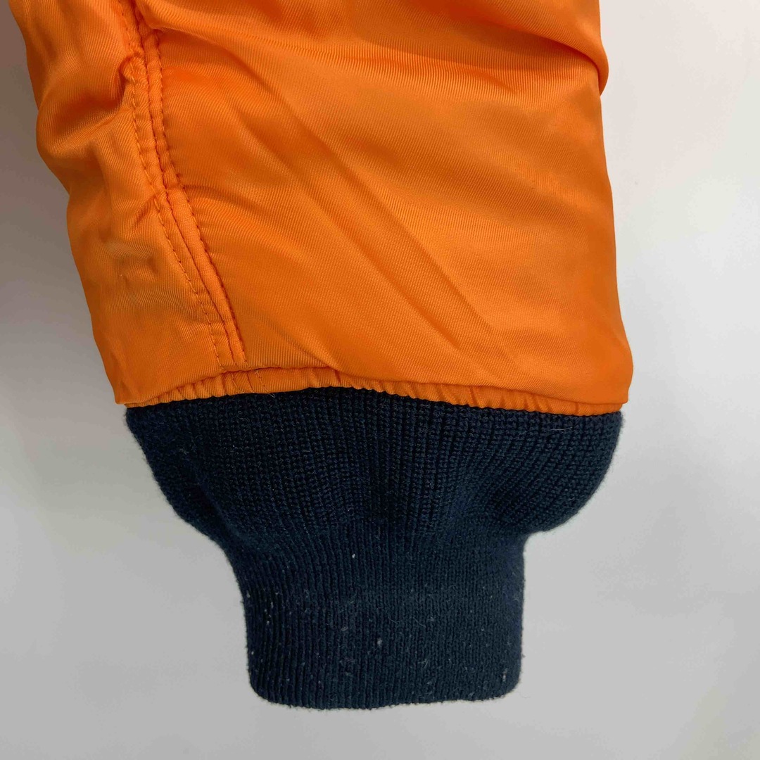 ALPHA INDUSTRIES(アルファインダストリーズ)のALPHA INDUSTRIES アルファインダストリーズ メンズ ブルゾン リバーシブル オレンジ 紺 メンズのジャケット/アウター(ブルゾン)の商品写真