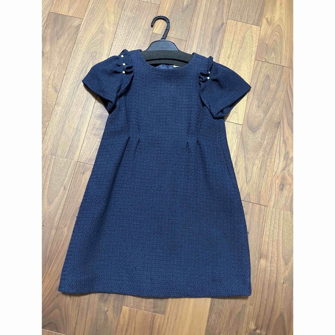 ZARA(ザラ)のZARA ツイードワンピ♡ジャケット♡ネックレス キッズ/ベビー/マタニティのキッズ服女の子用(90cm~)(ドレス/フォーマル)の商品写真