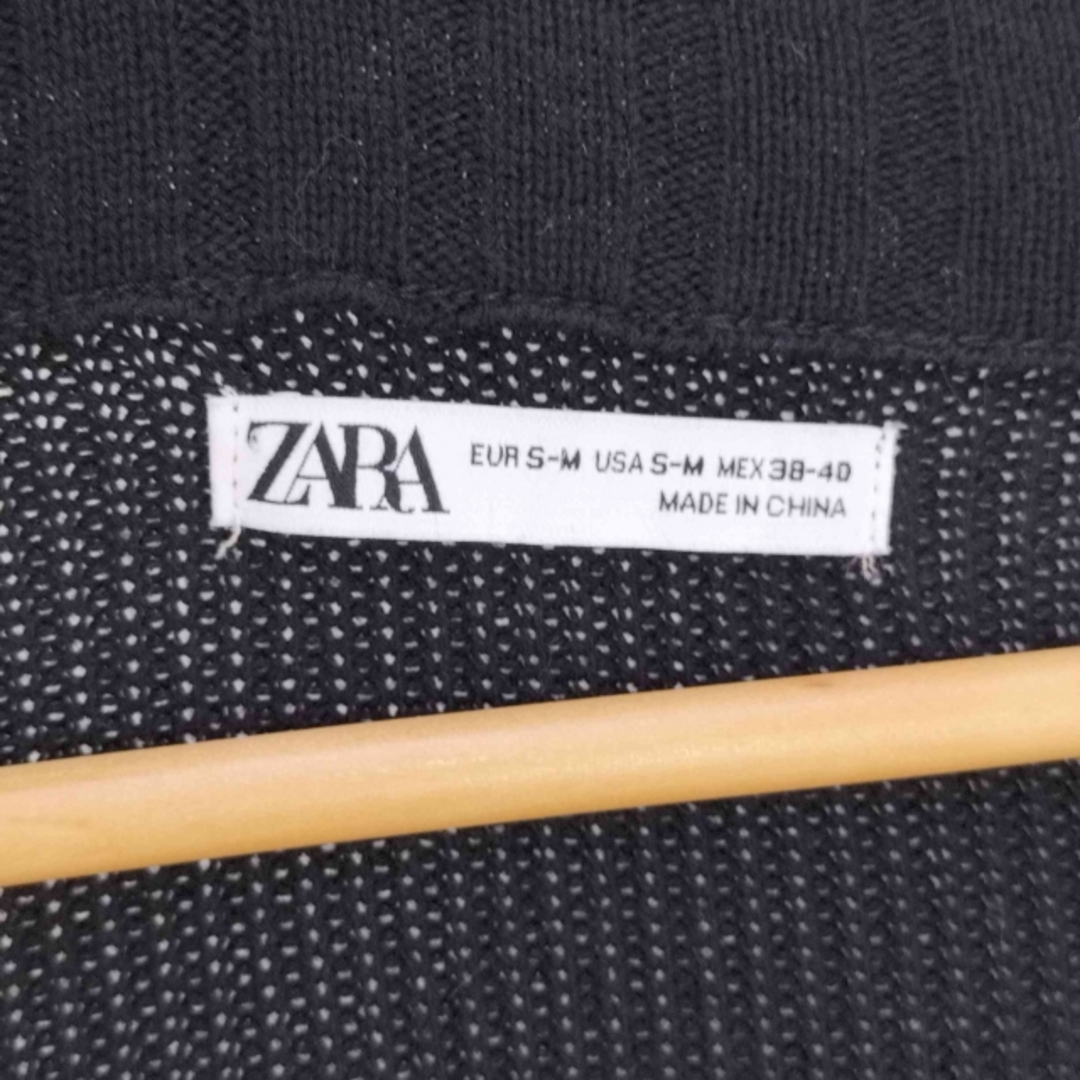 ZARA(ザラ)のZARA(ザラ) オーバーサイズ Vネック コットンニットベスト メンズ メンズのトップス(ベスト)の商品写真