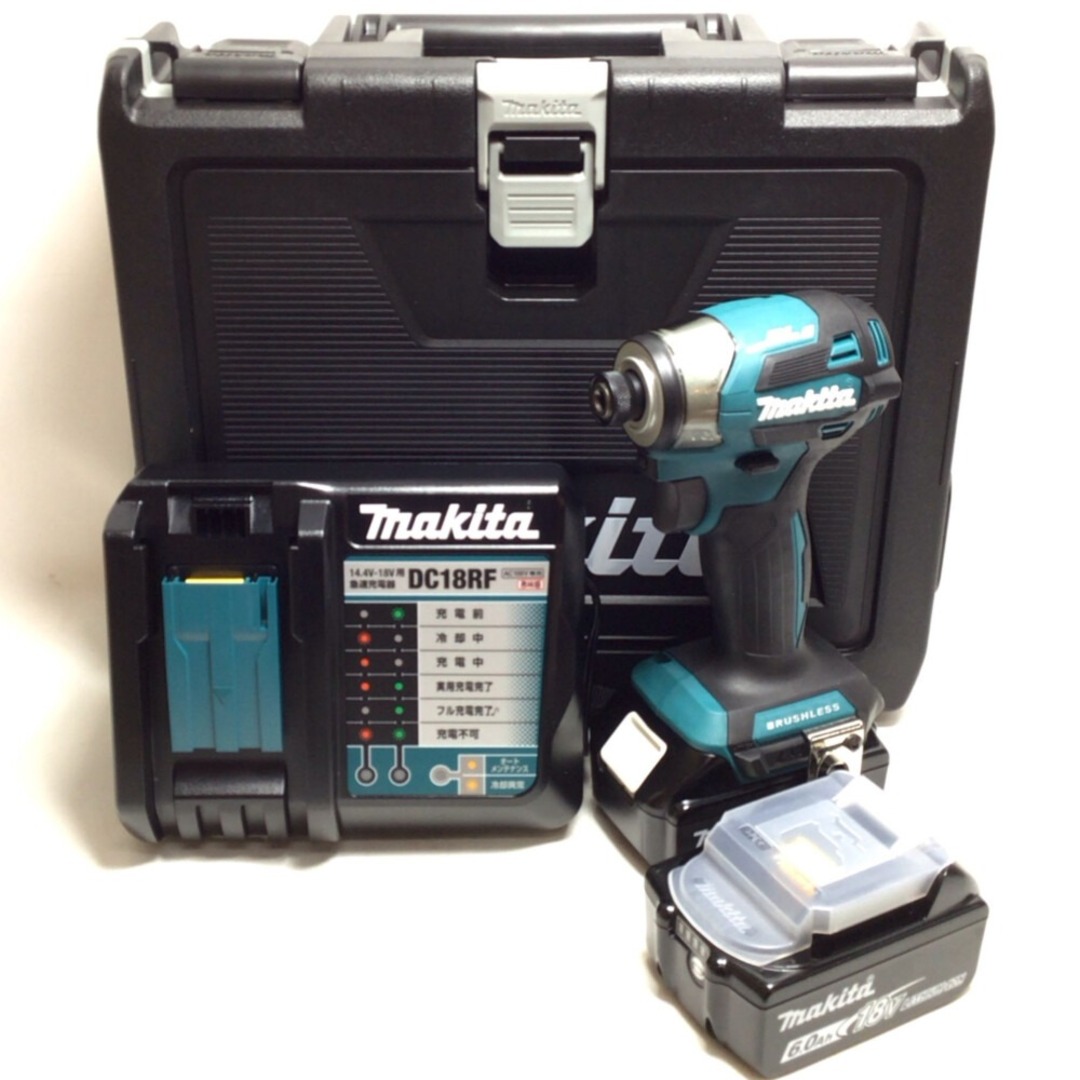 Makita(マキタ)のΘΘMAKITA マキタ インパクトドライバ 18v 未使用品 付属品完備 13 TD173DRGX ブルー その他のその他(その他)の商品写真