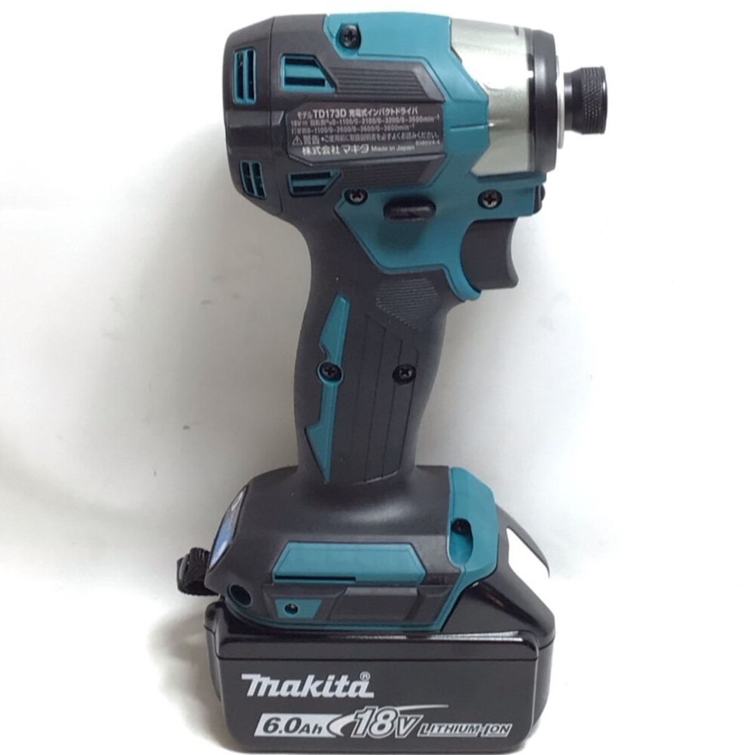 Makita(マキタ)のΘΘMAKITA マキタ インパクトドライバ 18v 未使用品 付属品完備 13 TD173DRGX ブルー その他のその他(その他)の商品写真