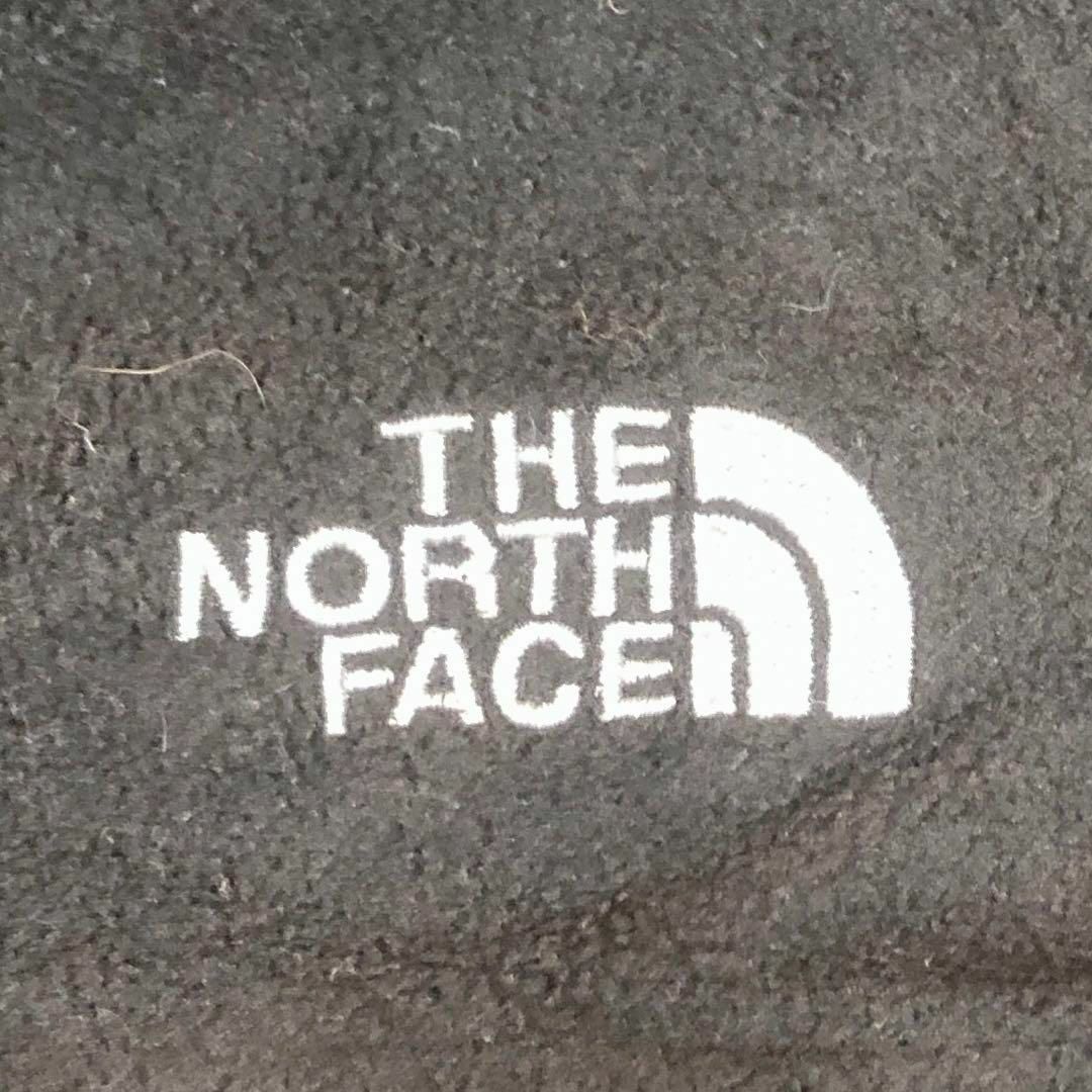 THE NORTH FACE(ザノースフェイス)の古着　ノースフェイス　フリース　ジャケット　キッズ　黒　ブラック キッズ/ベビー/マタニティのキッズ服男の子用(90cm~)(ジャケット/上着)の商品写真