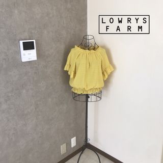 ローリーズファーム(LOWRYS FARM)のローリーズファーム♡1度着用　ブラウス　Lサイズ(シャツ/ブラウス(半袖/袖なし))