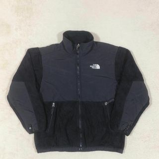 ザノースフェイス(THE NORTH FACE)のノースフェイス　フリース　ジャケット　黒　ブラック　キッズ　Lサイズ(ジャケット/上着)