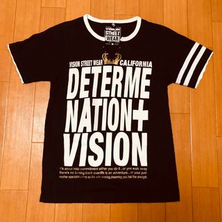 ヴィジョン ストリート ウェア(VISION STREET WEAR)のビジョンストリートウェア半袖シャツMサイズブラック(Tシャツ/カットソー(半袖/袖なし))