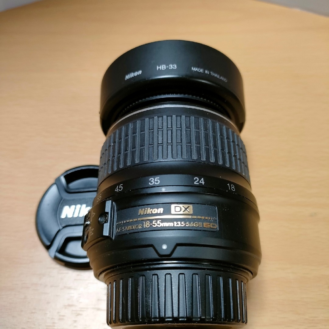 Nikon(ニコン)のNikon ズームレンズ DX18-55 F3.5-5.6GⅡED ニコン スマホ/家電/カメラのカメラ(レンズ(ズーム))の商品写真