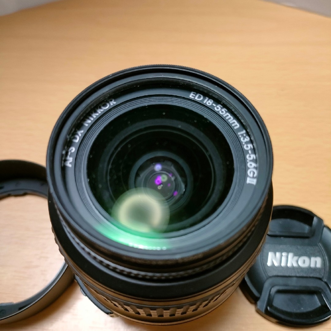 Nikon(ニコン)のNikon ズームレンズ DX18-55 F3.5-5.6GⅡED ニコン スマホ/家電/カメラのカメラ(レンズ(ズーム))の商品写真