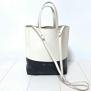 セリーヌ(celine)のセリーヌ レザー バーティカルカバスモール 2WAY ハンド トートバッグ(トートバッグ)