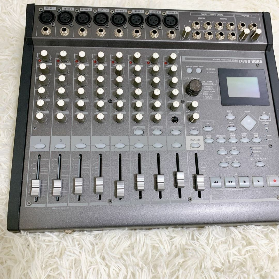 KORG(コルグ)の良品 KORG コルグ D888 デジタルミキサー ハードディスクレコーダー 楽器のレコーディング/PA機器(ミキサー)の商品写真