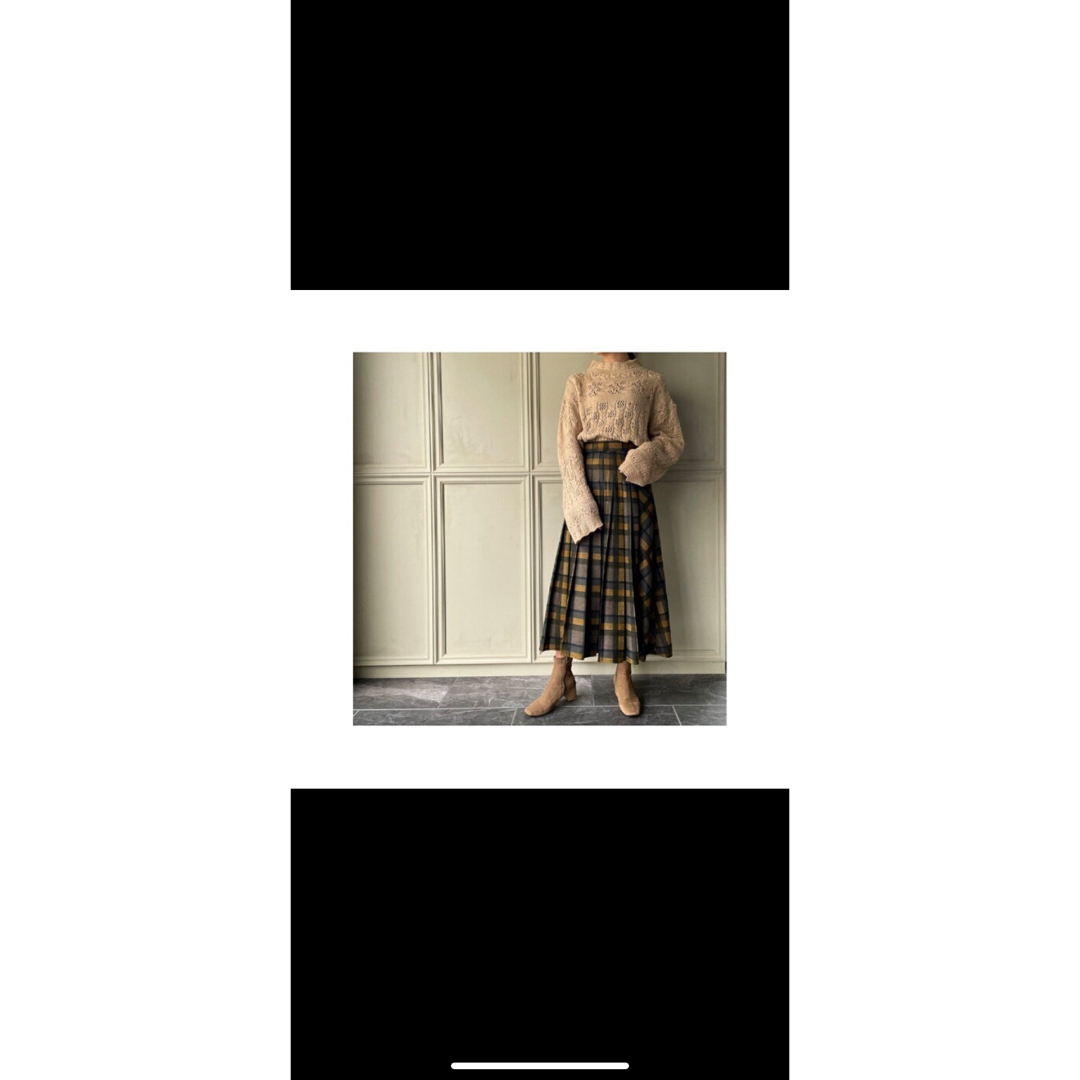 ジョノアチェックスカート レディースのスカート(ロングスカート)の商品写真