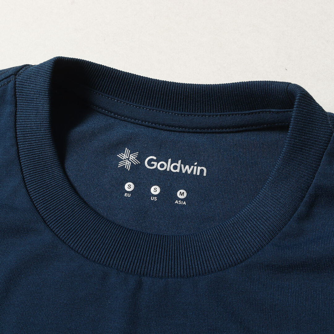 GOLDWIN(ゴールドウィン)の新品 GOLDWIN ゴールドウイン Tシャツ サイズ:M 21SS ビッグ ロゴ ロングスリーブ ポケット 長袖Tシャツ BIG LOGO L/S PKT T GM42147P トップス カットソー ロンT コバルトブルー【メンズ】 メンズのトップス(Tシャツ/カットソー(七分/長袖))の商品写真