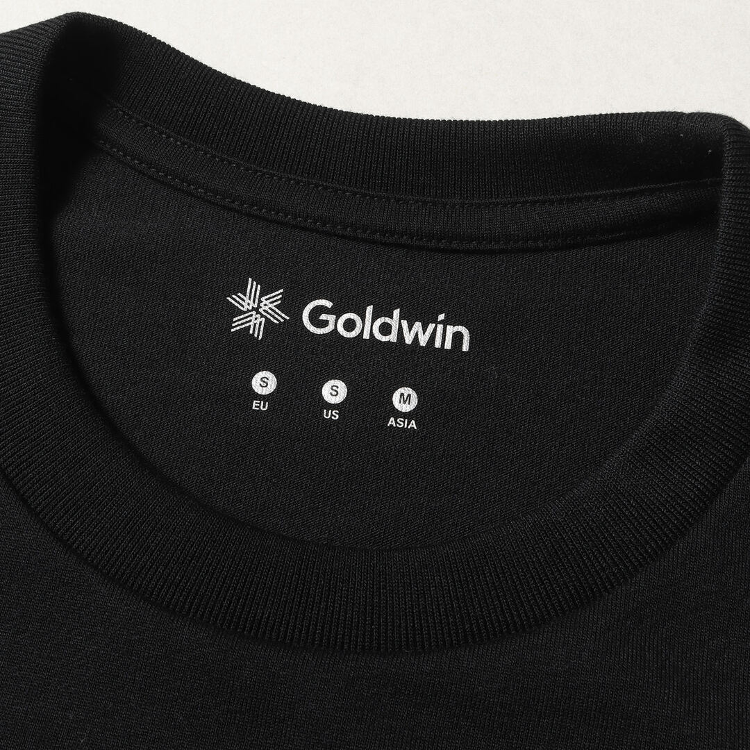 GOLDWIN(ゴールドウィン)の美品 GOLDWIN ゴールドウイン Tシャツ サイズ:M 21SS ビッグ ロゴ ロングスリーブ ポケット 長袖Tシャツ BIG LOGO L/S PKT T GM42147P トップス カットソー ロンT ブラック 黒【メンズ】【中古】 メンズのトップス(Tシャツ/カットソー(七分/長袖))の商品写真