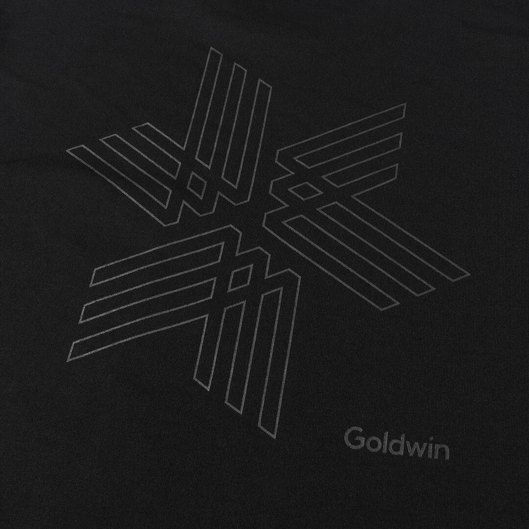 GOLDWIN(ゴールドウィン)の美品 GOLDWIN ゴールドウイン Tシャツ サイズ:M 21SS ビッグ ロゴ ロングスリーブ ポケット 長袖Tシャツ BIG LOGO L/S PKT T GM42147P トップス カットソー ロンT ブラック 黒【メンズ】【中古】 メンズのトップス(Tシャツ/カットソー(七分/長袖))の商品写真