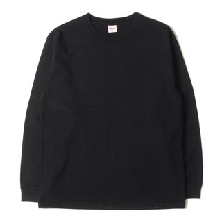 ロンハーマン(Ron Herman)のRon Herman ロンハーマン Tシャツ サイズ:L Healthknit ロングスリーブTシャツ トップス カットソー 長袖 ロンT ブラック 黒 日本製【メンズ】【中古】(Tシャツ/カットソー(七分/長袖))