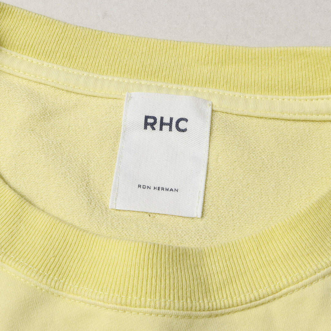 Ron Herman(ロンハーマン)のRon Herman ロンハーマン Tシャツ サイズ:S 22SS エア プルオーバー ロングスリーブTシャツ Air Pullover Tee 3520900041 トップス 長袖 カットソー ロンT 裏毛 RHC ペールイエロー 日本製【メンズ】【中古】 メンズのトップス(Tシャツ/カットソー(七分/長袖))の商品写真