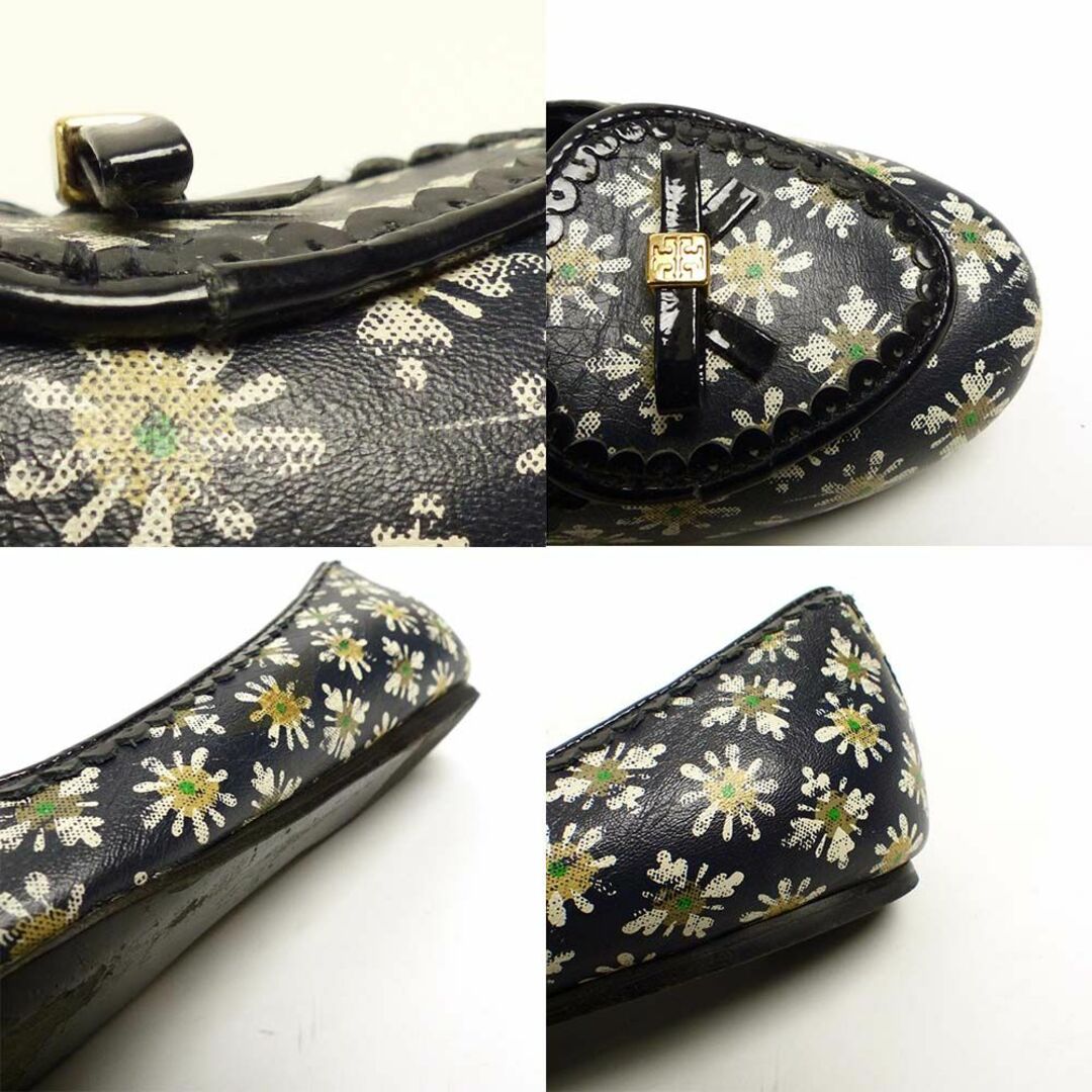 Tory Burch(トリーバーチ)のTORY BURCH / トリーバーチ 花柄 フラットシューズ7 1/2M レディースの靴/シューズ(ハイヒール/パンプス)の商品写真