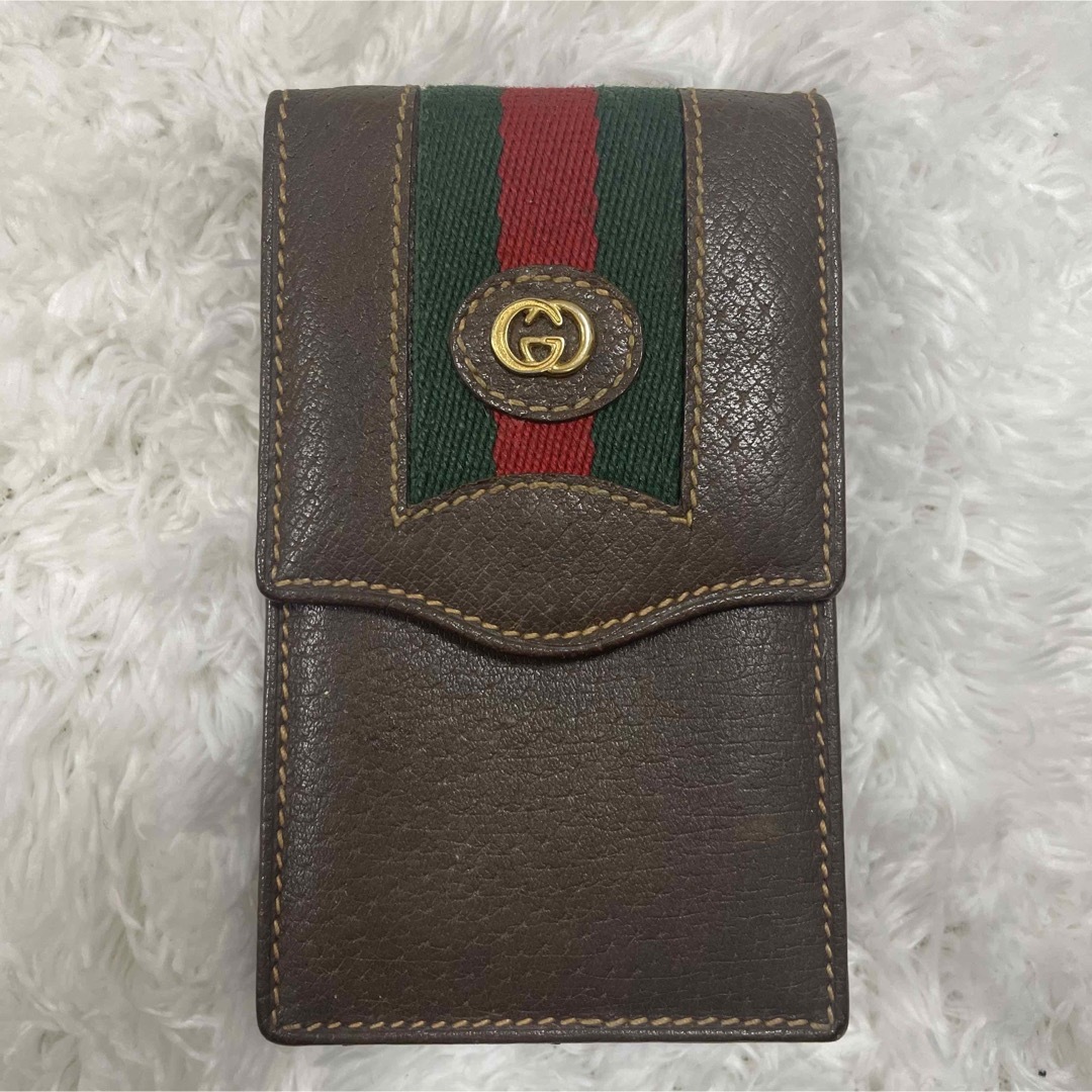 Gucci(グッチ)の【レア美品】GUCCI オールドグッチ　シガレットケース メンズのファッション小物(タバコグッズ)の商品写真