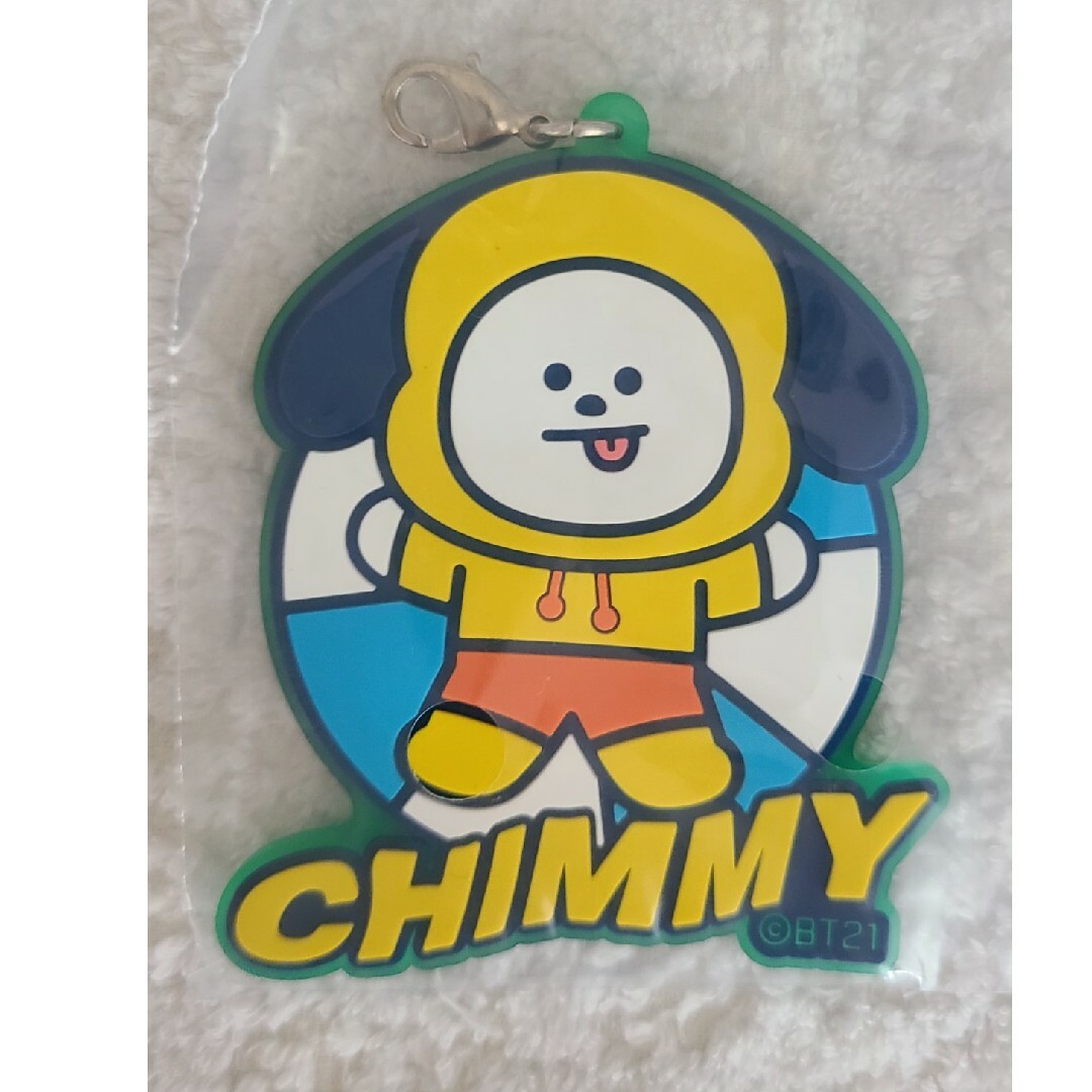 BT21(ビーティーイシビル)のBT21 CHIMMY RJ ラバーマスコット エンタメ/ホビーのおもちゃ/ぬいぐるみ(キャラクターグッズ)の商品写真