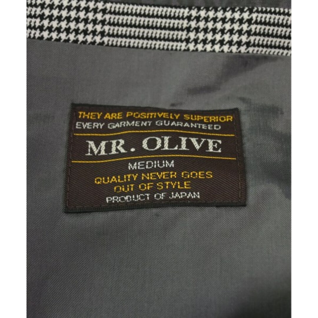 Mr.OLIVE(ミスターオリーブ)のMR.OLIVE ミスターオリーブ カジュアルジャケット M グレー(チェック) 【古着】【中古】 メンズのジャケット/アウター(テーラードジャケット)の商品写真