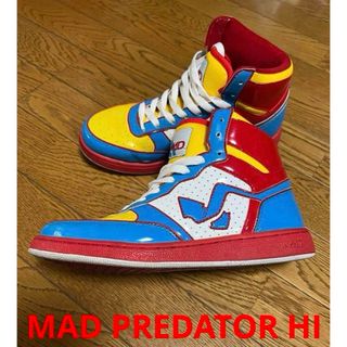 マッドフット(MAD FOOT)のMAD PREDATOR HI アラレちゃんカラー カラフルスニーカー(スニーカー)