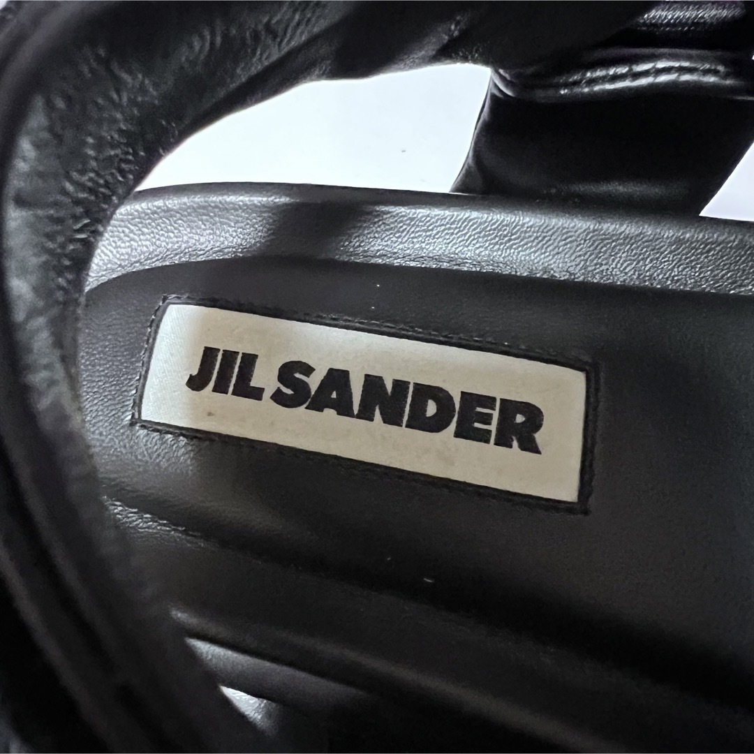 Jil Sander(ジルサンダー)の【美品】JIL SANDER ジルサンダー サンダル クロス ベルト 37 レディースの靴/シューズ(サンダル)の商品写真