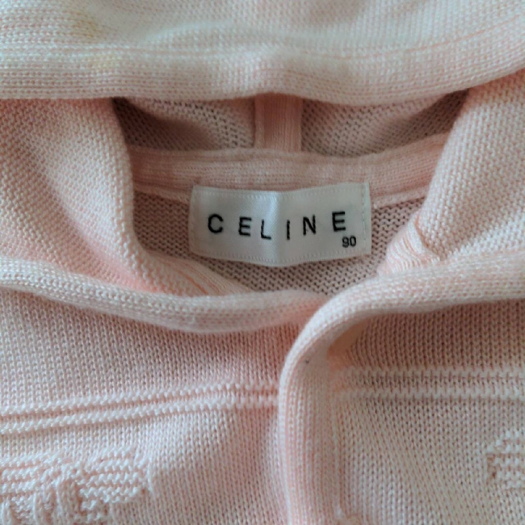 celine(セリーヌ)のCELINE　ポンチョ　90 キッズ/ベビー/マタニティのキッズ服女の子用(90cm~)(ジャケット/上着)の商品写真