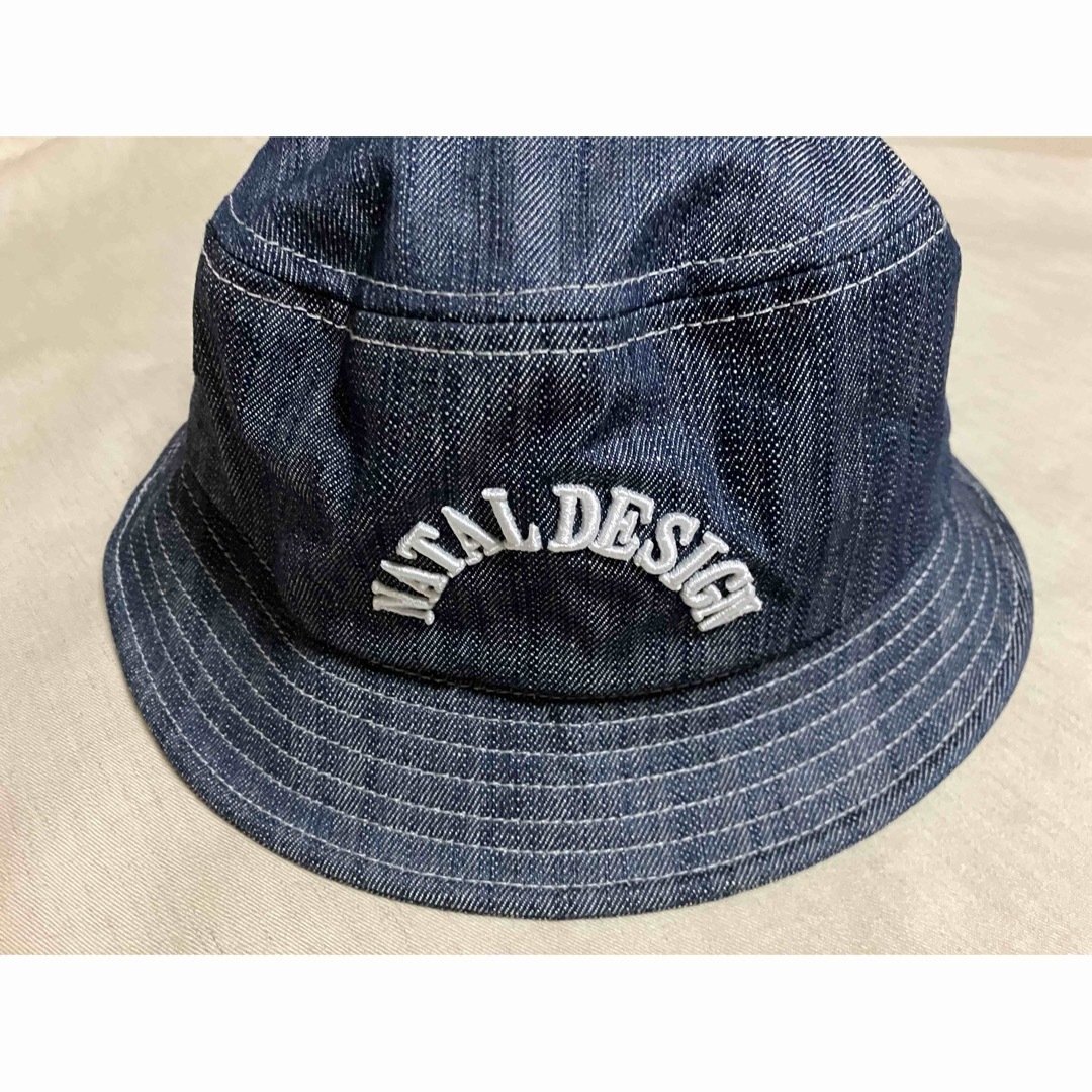 NATAL DESIGN(ネイタルデザイン)の美品 NATAL DESIGN × clef デニム ハット DENIM HAT メンズの帽子(ハット)の商品写真