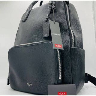 TUMI - ●超美品TUMI レザー牛革ブラック2way A4/PC メンズ チャーム付き