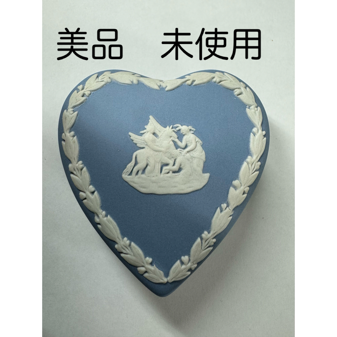 WEDGWOOD(ウェッジウッド)の美品　未使用　ウェッジウッド　ジャスパーウェア エンタメ/ホビーの美術品/アンティーク(陶芸)の商品写真