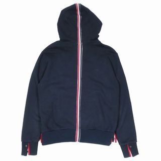 トムブラウン(THOM BROWNE)のトムブラウン センターバック ストライプ プルオーバー フーディー パーカー(パーカー)