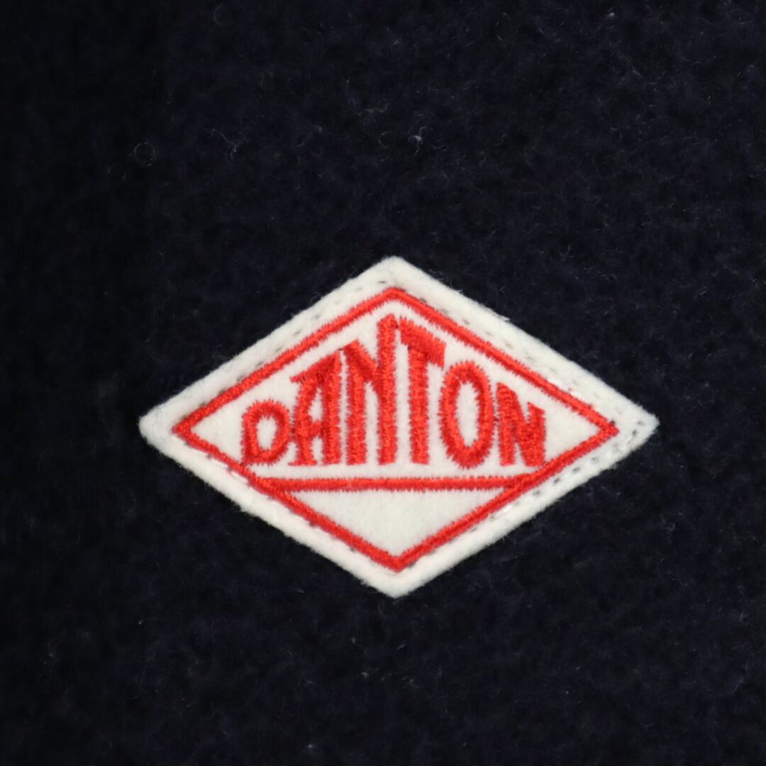 DANTON(ダントン)のダントン ロゴワッペン ウールジャケット 38 ネイビー Danton ワンポイント レディース 古着 【240317】 レディースのジャケット/アウター(その他)の商品写真