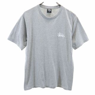 ステューシー(STUSSY)のステューシー バックプリント 半袖 Tシャツ S グレー STUSSY メンズ 古着 【240317】 メール便可(Tシャツ/カットソー(半袖/袖なし))