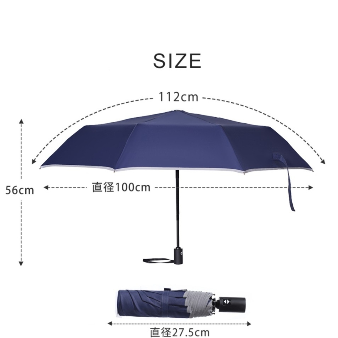 折りたたみ傘 自動開閉 メンズのファッション小物(傘)の商品写真