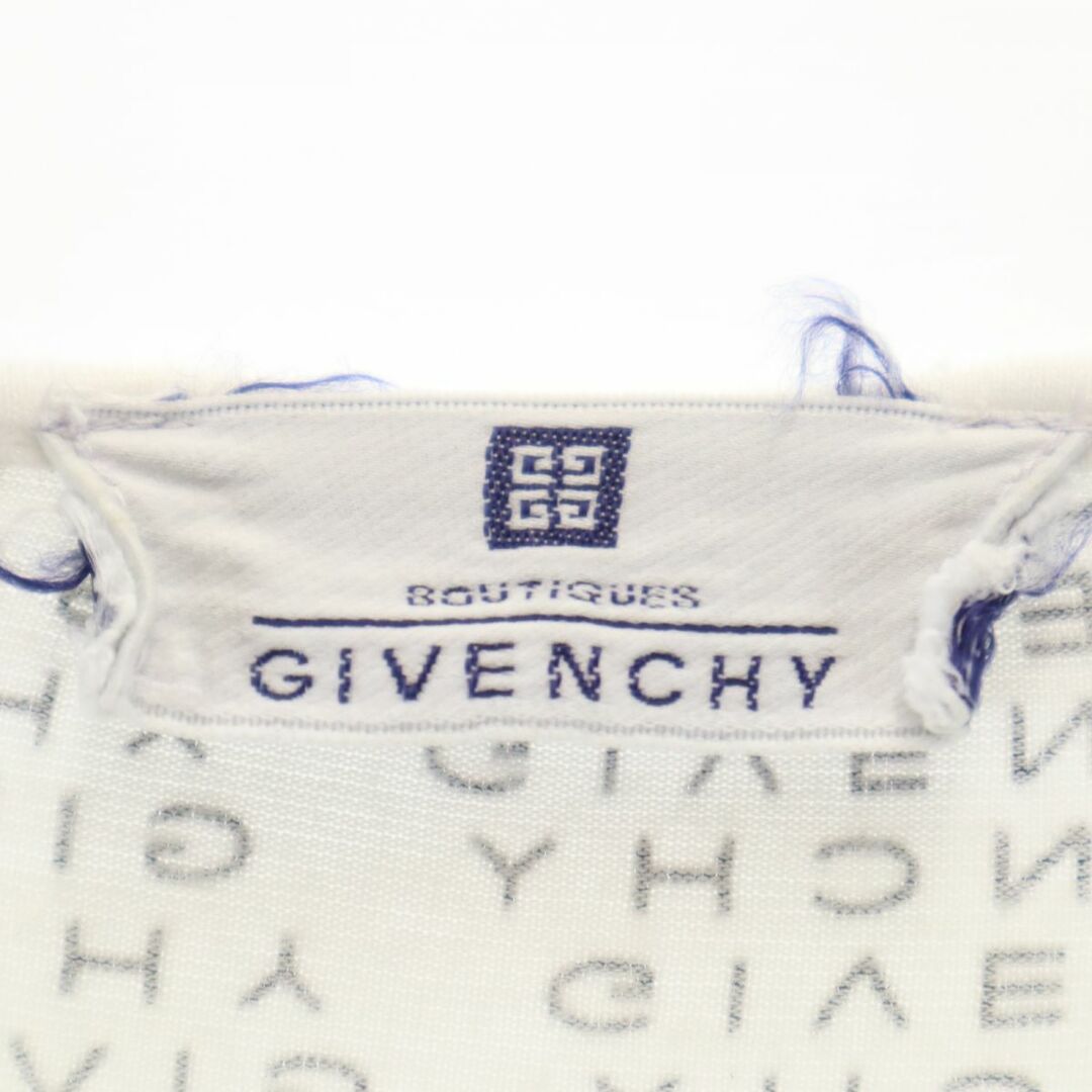 GIVENCHY(ジバンシィ)のジバンシィ 総柄 半袖 Tシャツ L ホワイト GIVENCHY レディース 古着 【240317】 メール便可 レディースのトップス(Tシャツ(半袖/袖なし))の商品写真