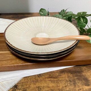 【インスタ映え】美濃焼　風車　軽量食器　カレー皿　パスタ皿(食器)