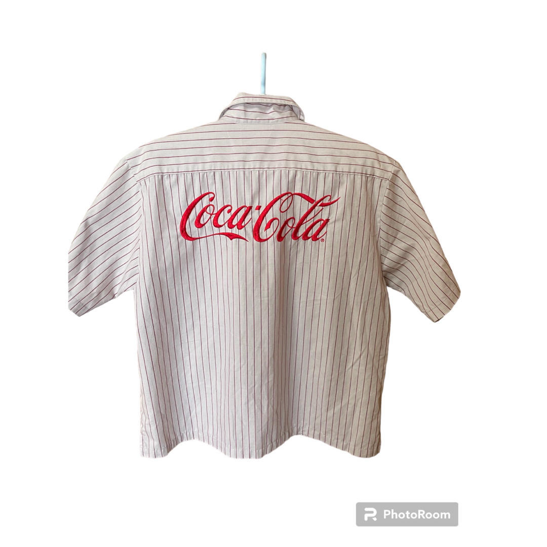 X-girl(エックスガール)のシャツ　X-girl エックスガール　コカコーラ　coca cola レディースのトップス(シャツ/ブラウス(半袖/袖なし))の商品写真