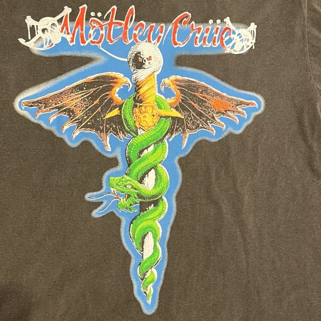 MOTLEY CRUE モトリークルーバンドTシャツ/バンドT/USED/古着 メンズのトップス(Tシャツ/カットソー(半袖/袖なし))の商品写真