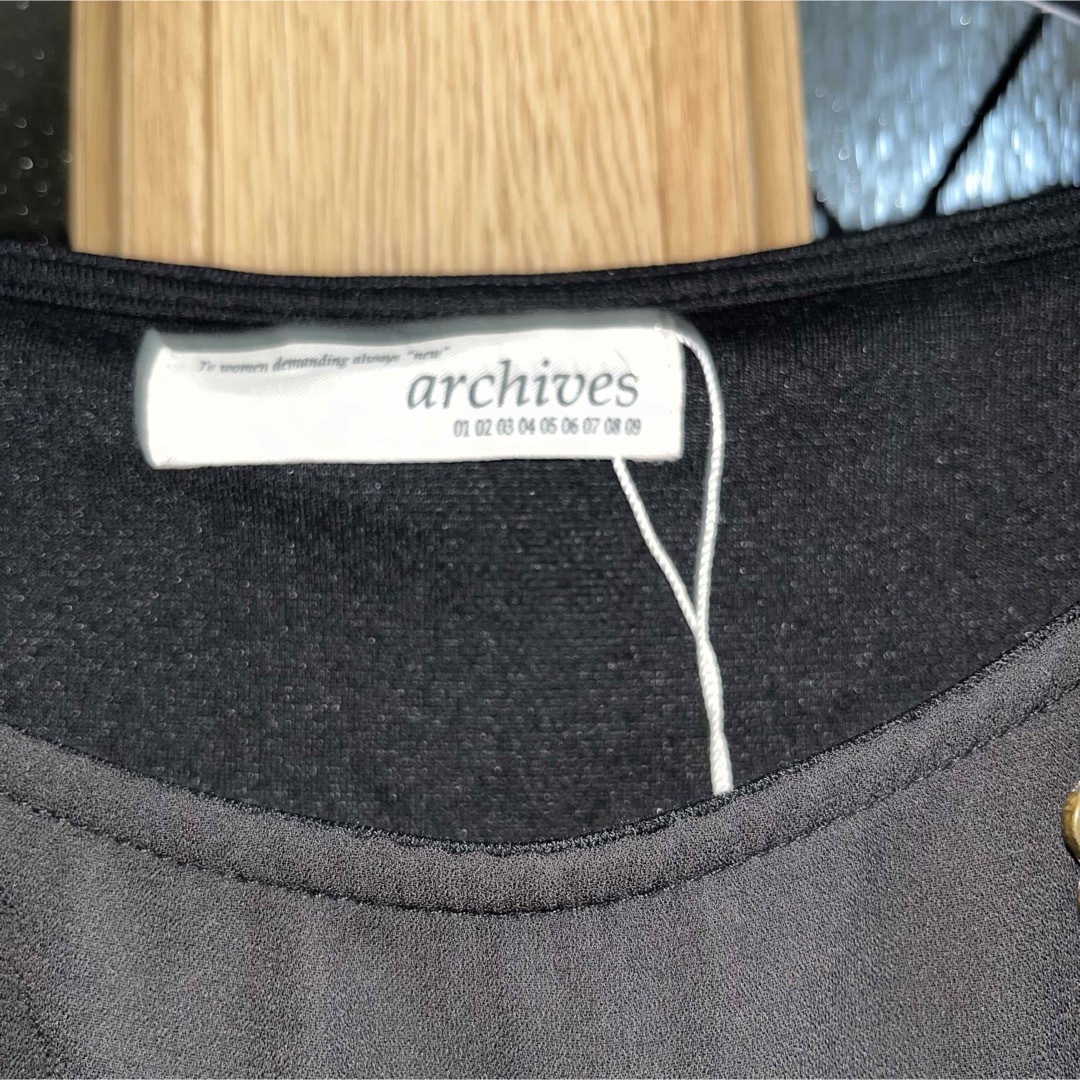 archives(アルシーヴ)の新品❤️archives ワンピース❤️ レディースのワンピース(ひざ丈ワンピース)の商品写真