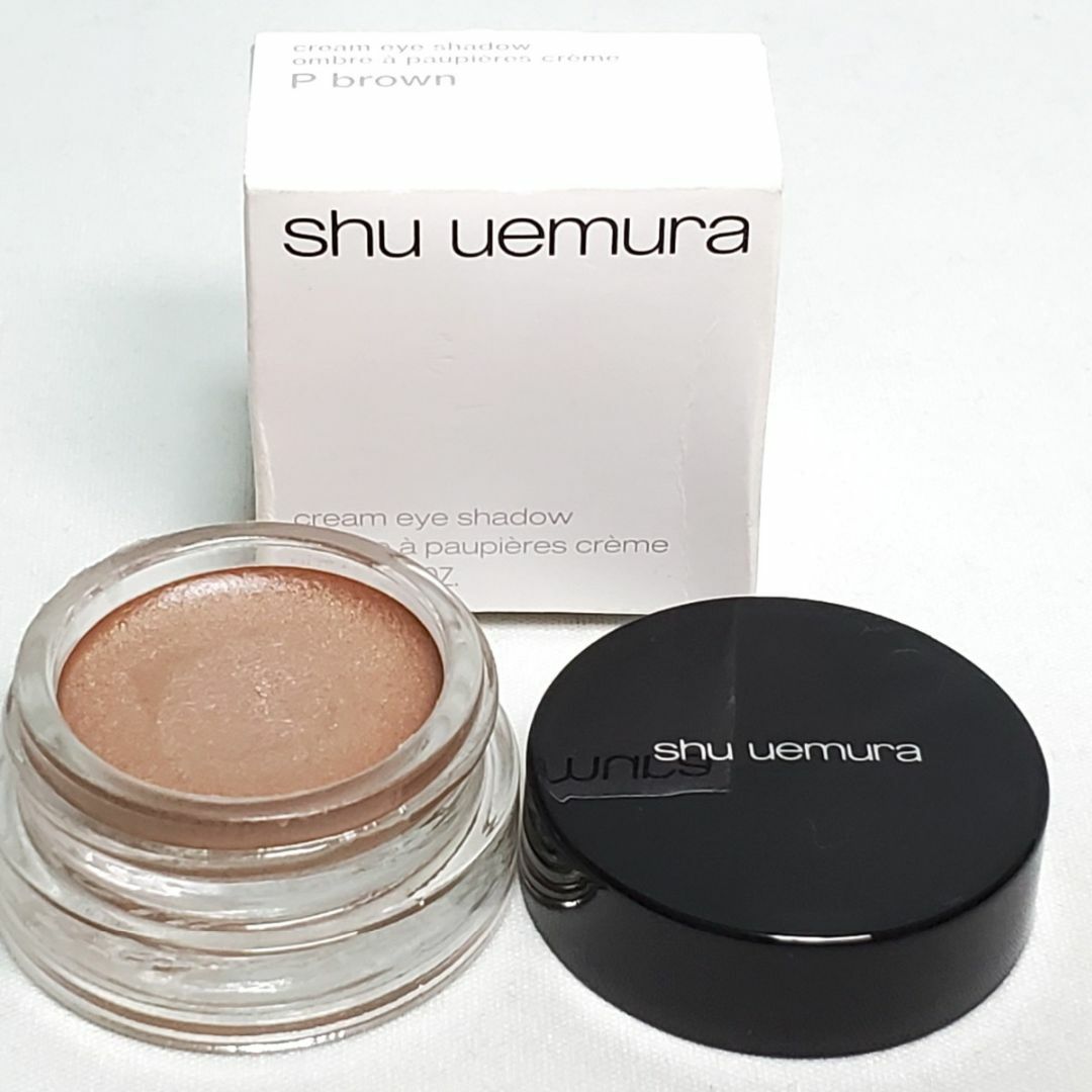 shu uemura(シュウウエムラ)のshu uemura シュウウエムラ クリーム アイシャドー Pブラウン 3.8 コスメ/美容のベースメイク/化粧品(アイシャドウ)の商品写真