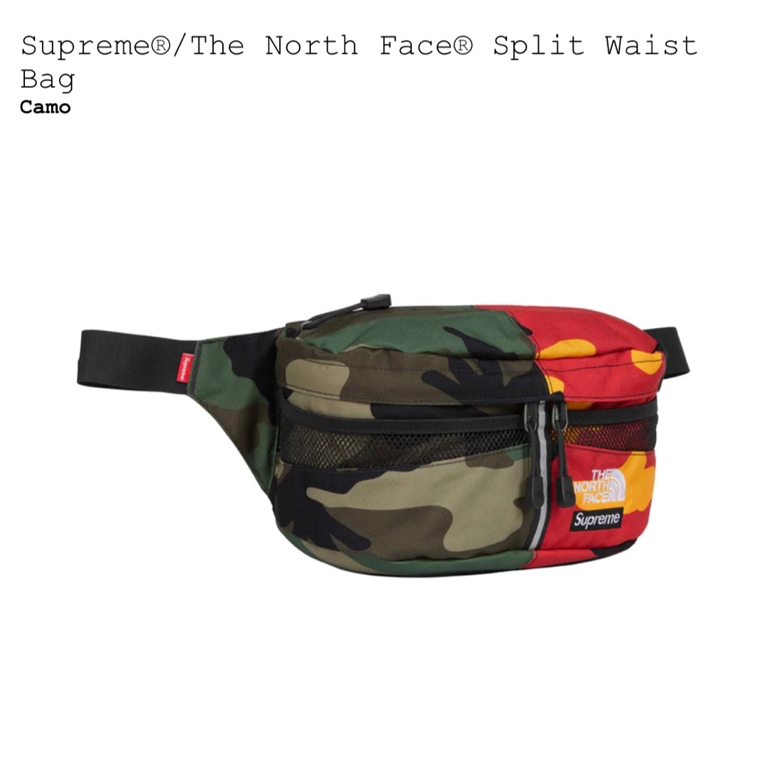 Supreme(シュプリーム)のSupreme The North Face Split Waist Bag メンズのバッグ(ウエストポーチ)の商品写真