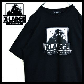 エクストララージ(XLARGE)の《X-LARGE》ディーフェイス コラボ 　Tシャツ　ロゴプリント　半袖(Tシャツ/カットソー(半袖/袖なし))