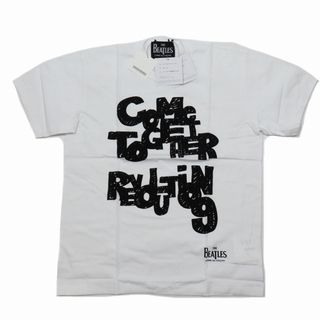 コムデギャルソン(COMME des GARCONS)のコムデギャルソン ビートルズ  ロゴプリント Tシャツ トップス ホワイト(Tシャツ/カットソー(半袖/袖なし))