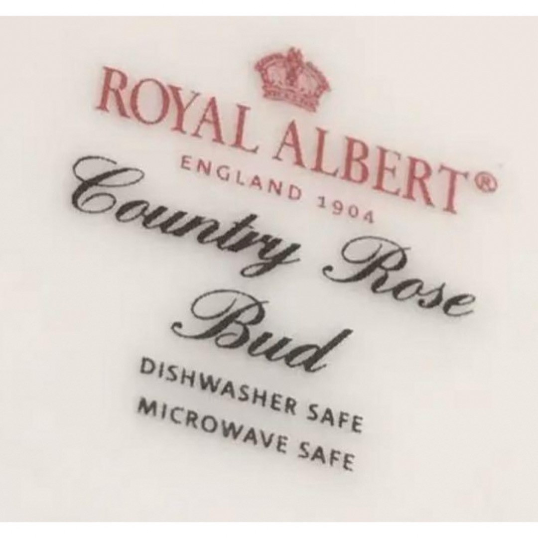 ROYAL ALBERT(ロイヤルアルバート)のロイヤルアルバート　カントリーローズ　Bud ティーポット　★未使用品 インテリア/住まい/日用品のキッチン/食器(食器)の商品写真