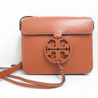 トリーバーチ(Tory Burch)のトリーバーチ ミラー クロスボディー ショルダー バッグ レザー 茶 73722(ショルダーバッグ)