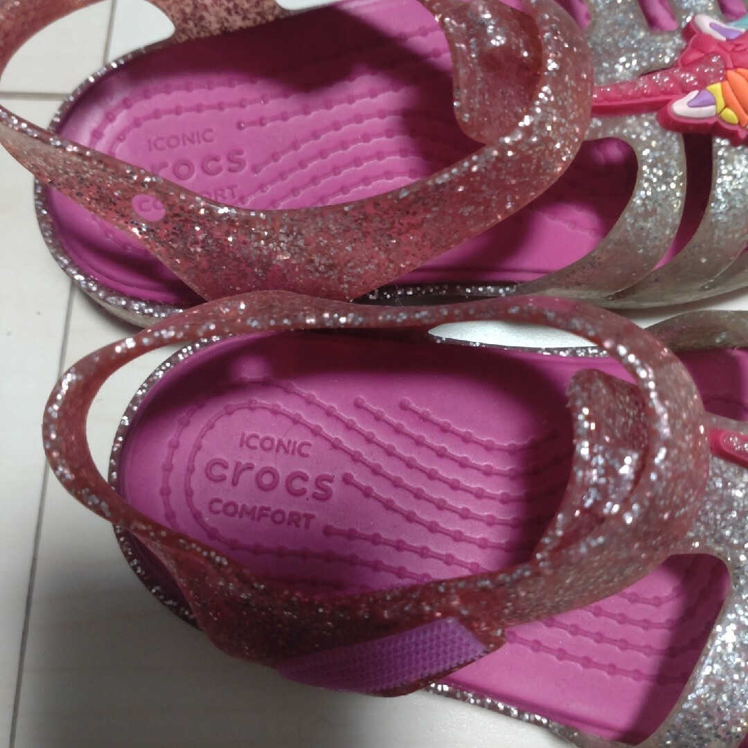 crocs(クロックス)のクロックス　コンフォート　キッズサンダル　15Cm キッズ/ベビー/マタニティのキッズ靴/シューズ(15cm~)(サンダル)の商品写真