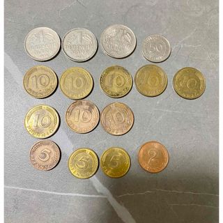 ドイツ　マルク　通貨　旧通貨　コイン(貨幣)