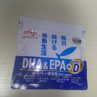 アジノモト(味の素)の味の素 DHA&EPA+ビタミンD 120粒入(その他)