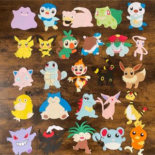 ポケモン 壁面飾り ハンドメイド(その他)