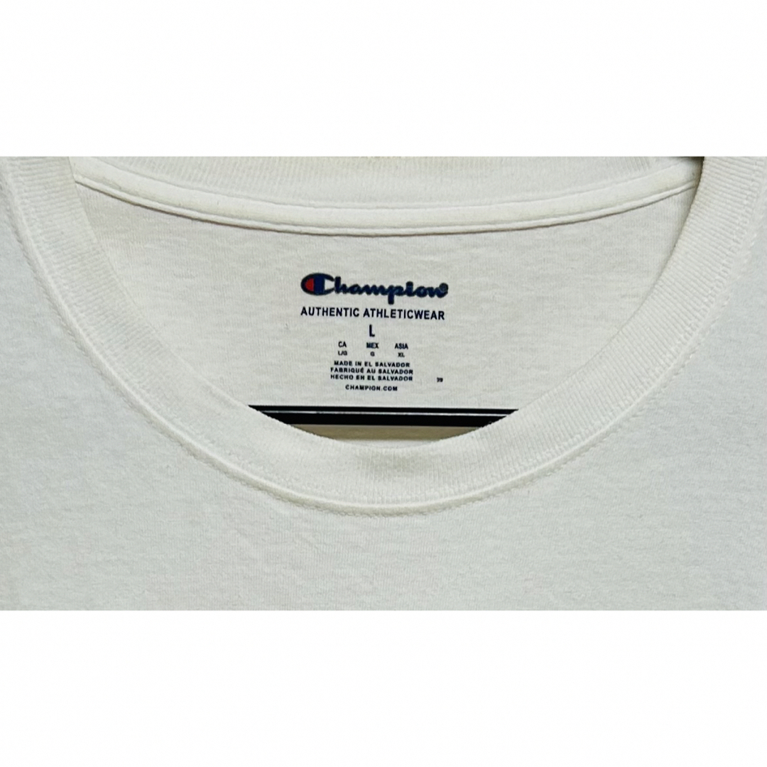 Champion(チャンピオン)の【champion】クルーネックTシャツ(ホワイト) メンズのトップス(Tシャツ/カットソー(半袖/袖なし))の商品写真