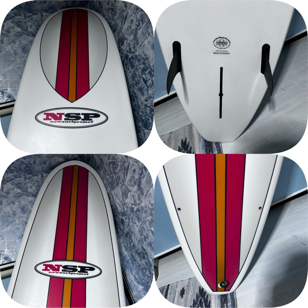 NSPノーズライダーロングボード9.2 スポーツ/アウトドアのスポーツ/アウトドア その他(サーフィン)の商品写真